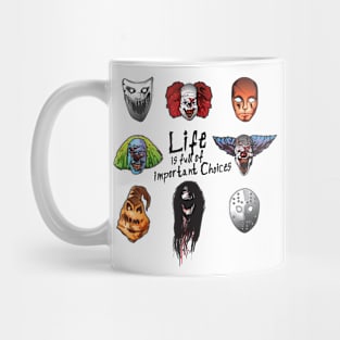 Important Choices Halloween Mug